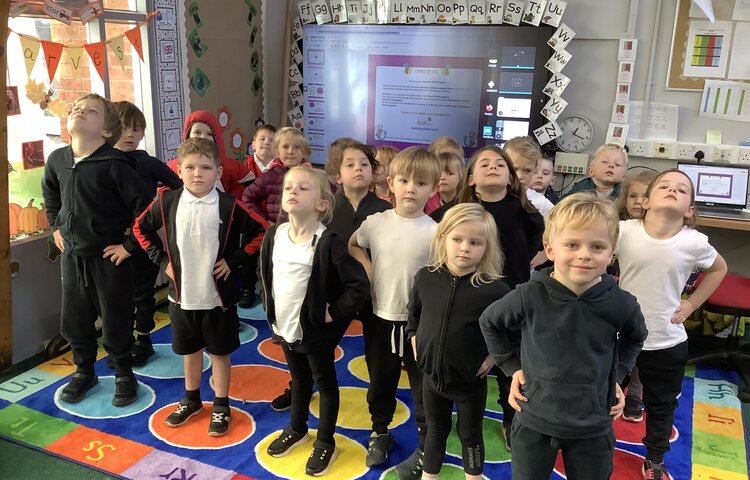 Image of We are ‘mighty’ in Class 1!