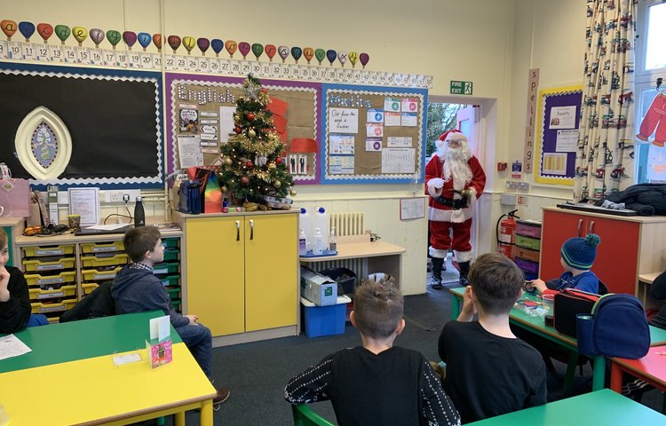 Image of A visit from Father Christmas
