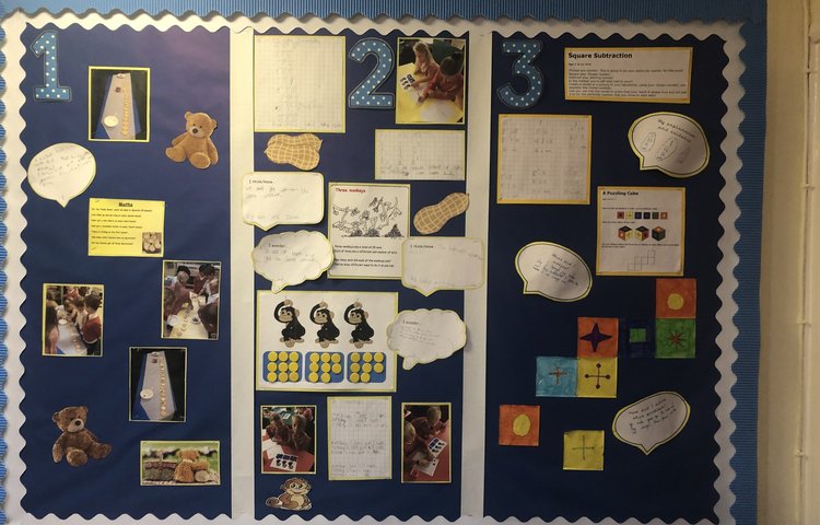 Image of Maths Investigations Display