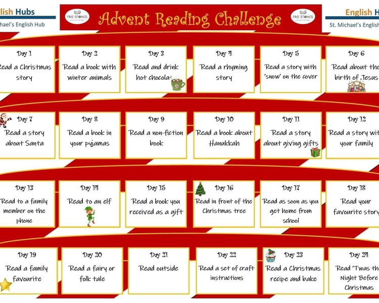 Image of Advent Reading Challenge 