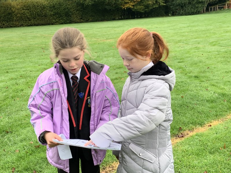 Image of Orienteering with St Mary's and Richard Crosse