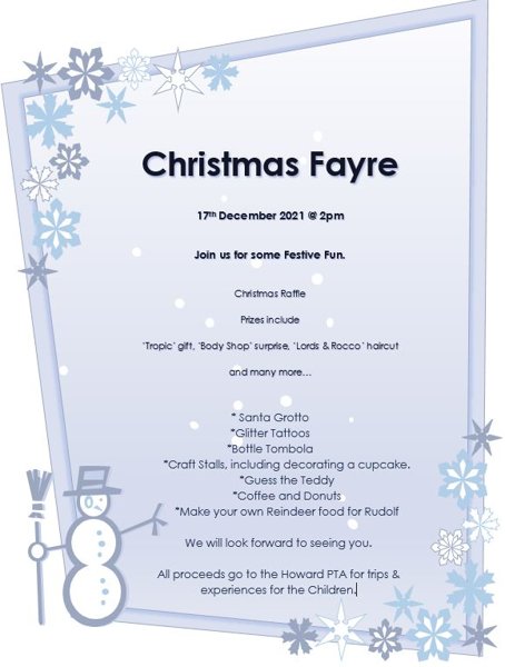 Image of Christmas Fayre Details